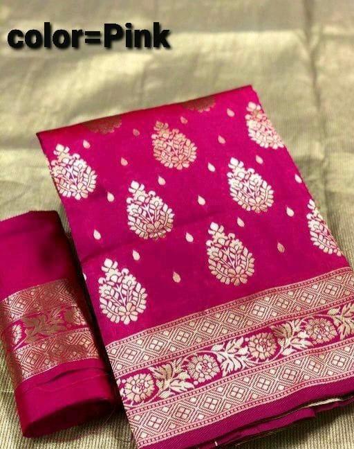 Pink Butta Patti Saree: Timeless Charm for Festive Occasions - Outfit Odessey